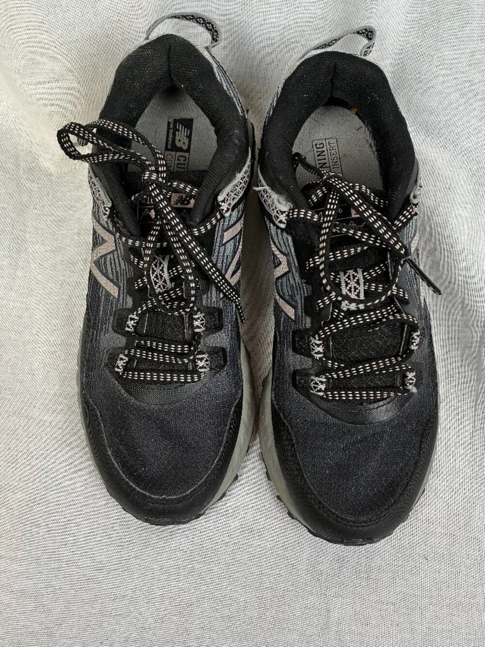 New Balance 410 v8 Trail Running Shoes Women's Black Gray  Size 6